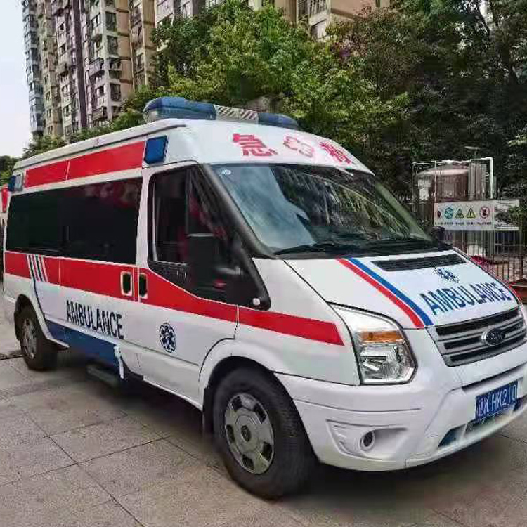 贵州长途救护车护送病人返乡